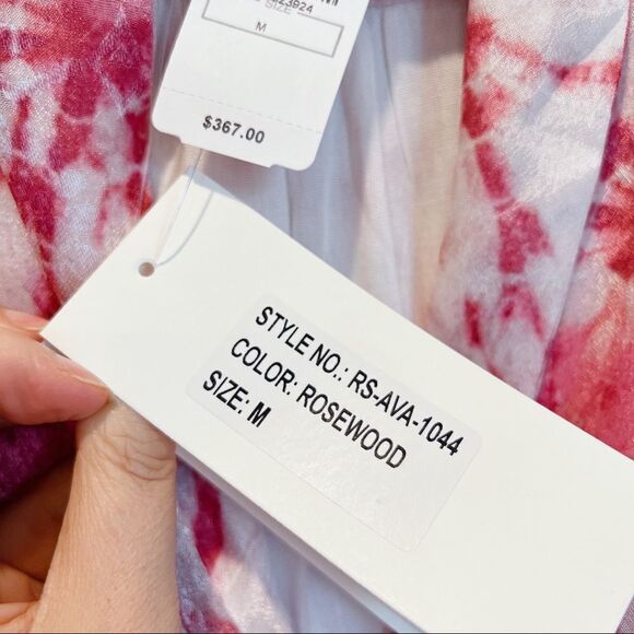 Rococo Sand Ava Mini Dress in Rosewood - Picture 8 of 11